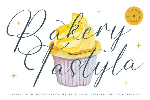 Bakery Tastyla: A Luxury Script Font for Polished Digital Branding