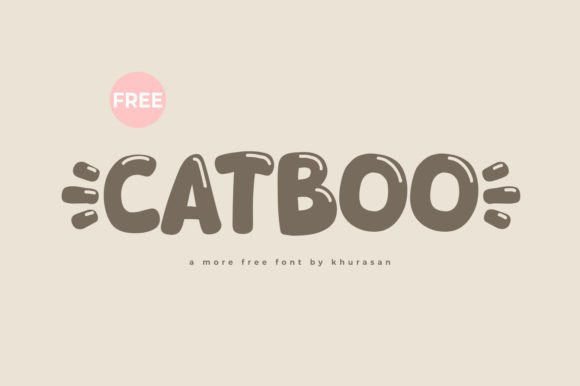 Catboo: A Modern Display Font That Elevates Small Business Branding