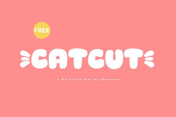 Catcut: A Modern Display Font That Elevates Digital Branding