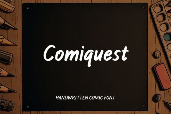 Comiquest: A Handwritten Comic Font That Feels Human and Polished