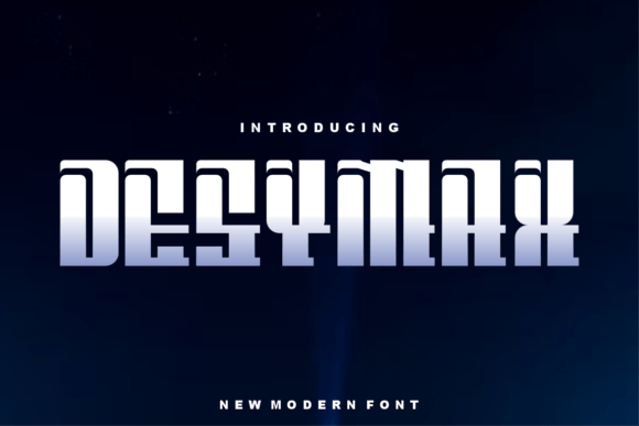 Desymax: A Bold, Modern Display Font for Digital Branding
