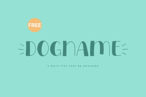 Dogname: A Modern Display Font Worth Testing