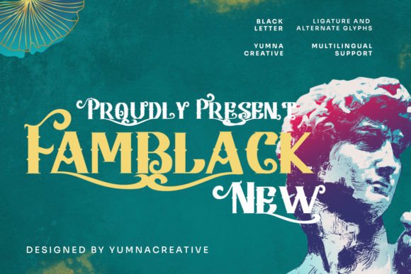 Famblack: A Bold Blackletter Font for Real Business Branding