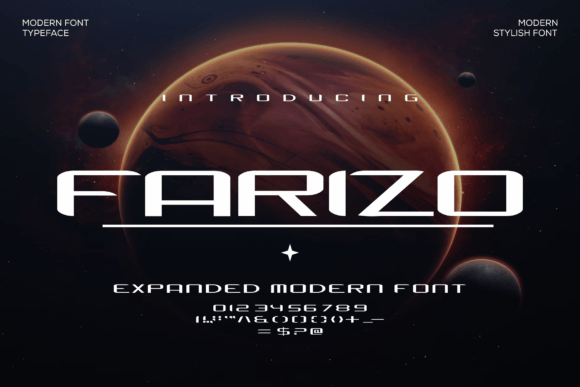 Farizo: A Bold Sans Serif Font for Campaign Headlines