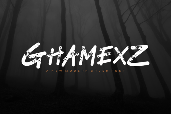 Ghamexz: A Bold, Authentic Display Font for Real Branding Work