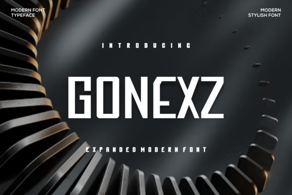 Gonexz: A Clean, Wide Sans Serif for Editorial Clarity