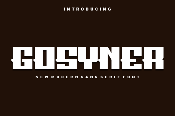 Gosyner: A Clean Sans Serif Font That Makes Your Campaigns Instantly Clear