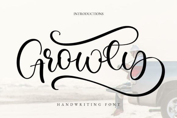 Growly: A Modern Handwritten Font for Digital Branding