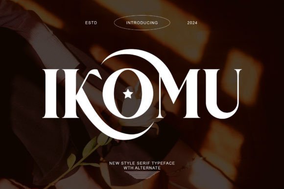 Ikomu: A Modern Serif Typeface for Digital Branding