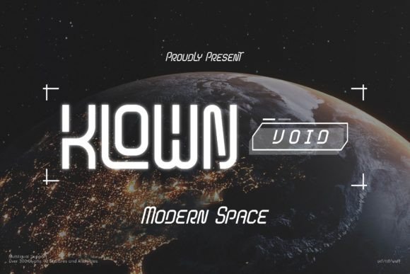 Klown Void: A Sans Serif Font That Cuts Through the Noise