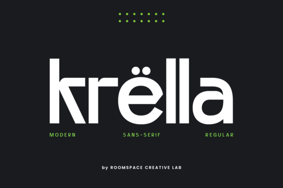 Krella: A Clean, Modern Sans Serif Font for Small Businesses