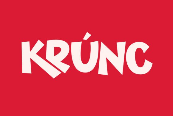 Krunc Bold Display Typeface Review for Real Branding Work
