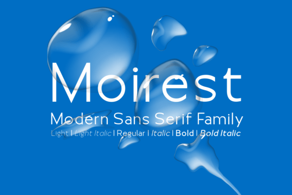 Moirest: A Clean, Modern Sans Serif for Real Branding Work