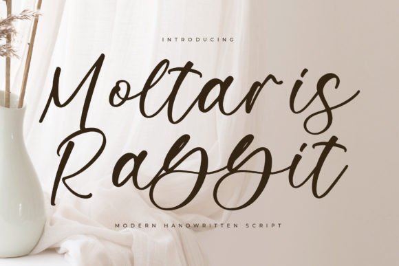 Moltaris Rabbit: A Modern Handwritten Font for Digital Branding