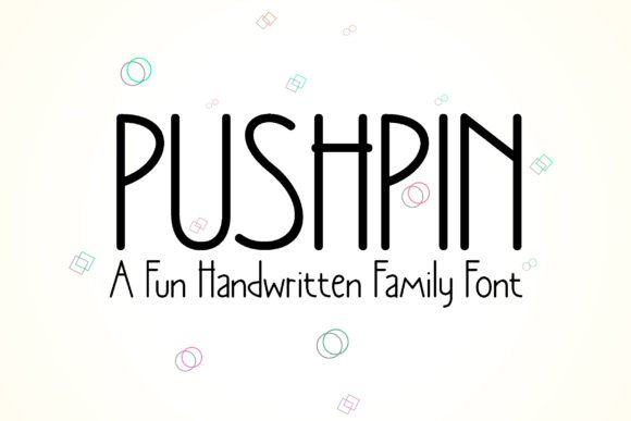Pushpin: A Friendly Sans Serif Font for Scroll-Stopping Marketing