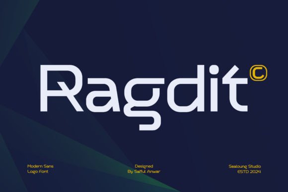 Ragdit: A Modern Sans Serif Font for Small Business Branding