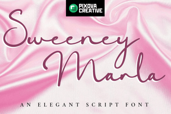 Sweeney Marla: A Graceful Script Font for Handmade Charm