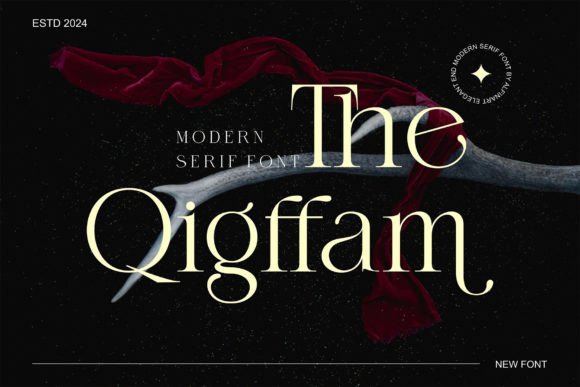 The Qigffam: A Modern Serif Typeface for Thoughtful Editorial Design